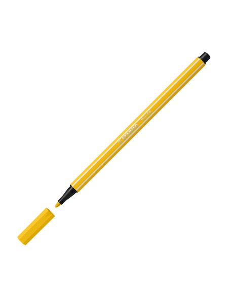  C/10 rotulador stabilo pen 68 amarillo nº44 punta 1,omm 
